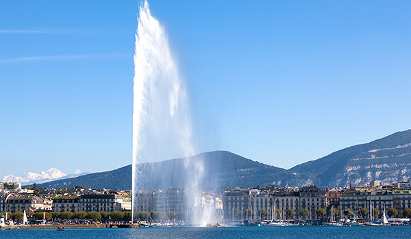 Geneva water fountain