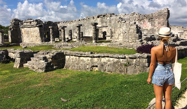 руины майя